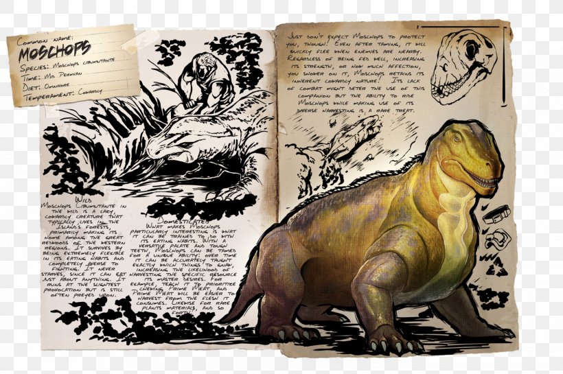 ARK: Survival Evolved Pachyrhinosaurus Dinosaur Moschops Ichthyornis, PNG, 1600x1064px, Ark Survival Evolved, Arthropleura, Big Cats, Carnivoran, Castoroides Download Free
