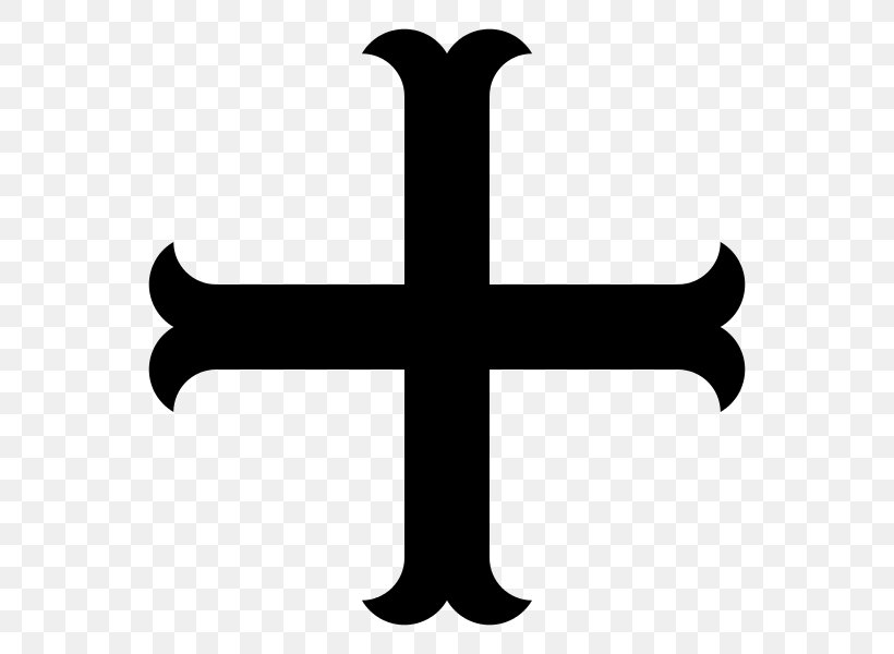 Cross Moline Christian Cross Crosses In Heraldry, PNG, 600x600px, Cross Moline, Archiepiscopal Cross, Benedict Of Nursia, Black And White, Celtic Cross Download Free