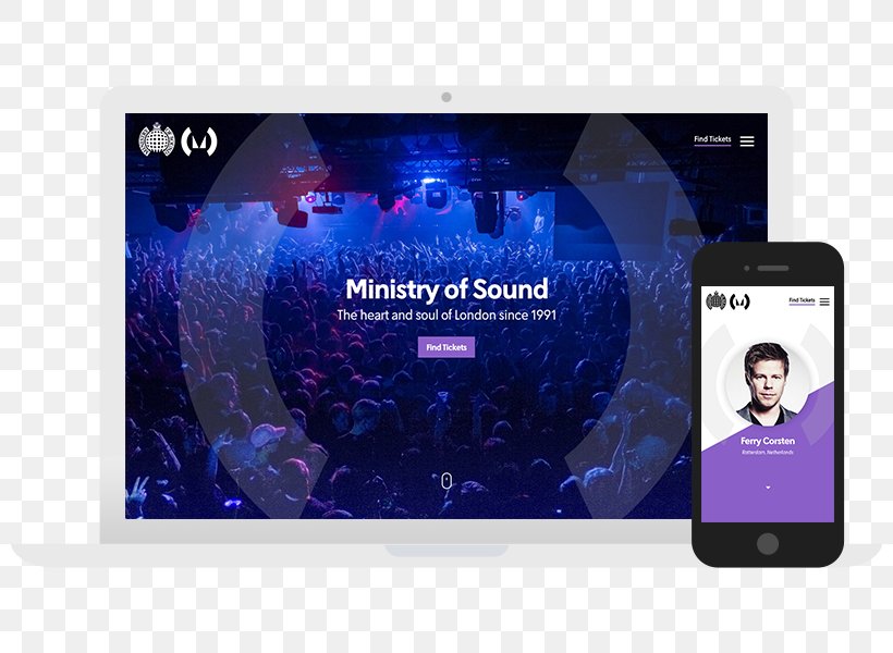 Multimedia Ministry Of Sound Responsive Web Design Handheld Devices, PNG, 800x600px, Multimedia, Brand, Communication, Computer Monitors, Display Device Download Free
