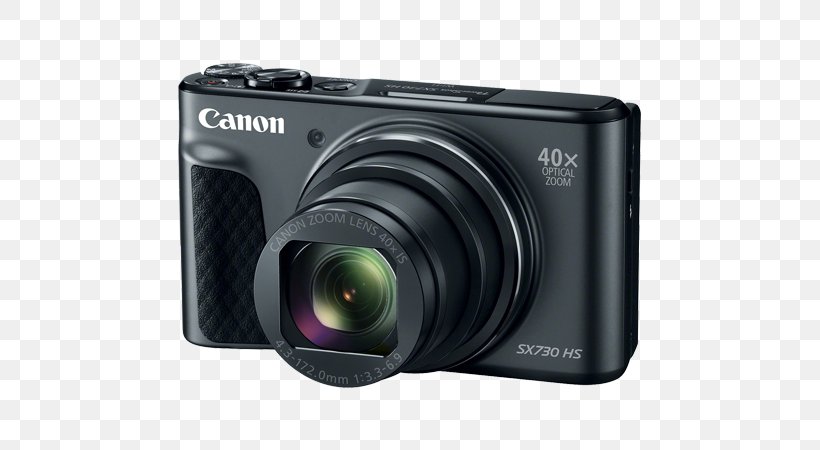 Canon PowerShot SX720 HS Point-and-shoot Camera Photography, PNG, 675x450px, Canon Powershot Sx720 Hs, Black, Camera, Camera Accessory, Camera Lens Download Free