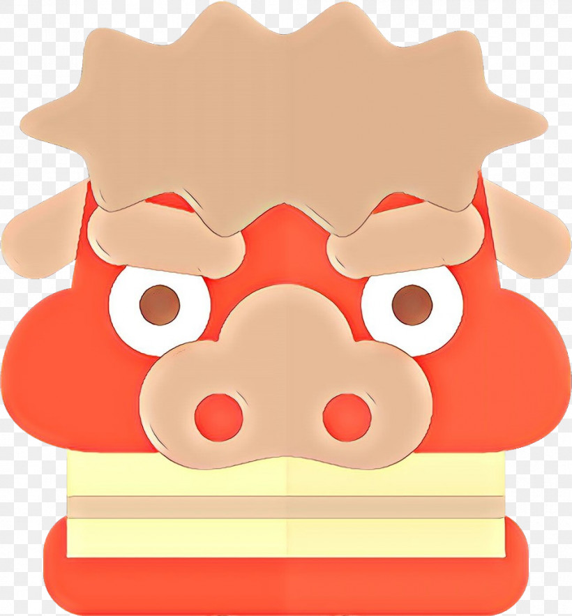 Red Cartoon Snout, PNG, 952x1026px, Red, Cartoon, Snout Download Free