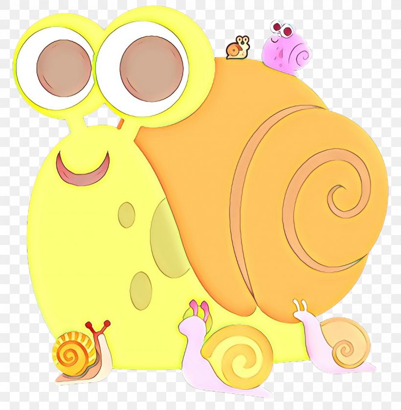 Snail Cartoon, PNG, 2000x2042px, Cartoon, Meter, Snail, Yellow Download Free