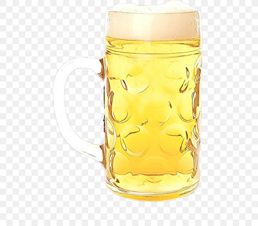Yellow Drinkware Drink Beer Glass Glass, PNG, 517x720px, Yellow, Beer, Beer Glass, Beer Stein, Drink Download Free