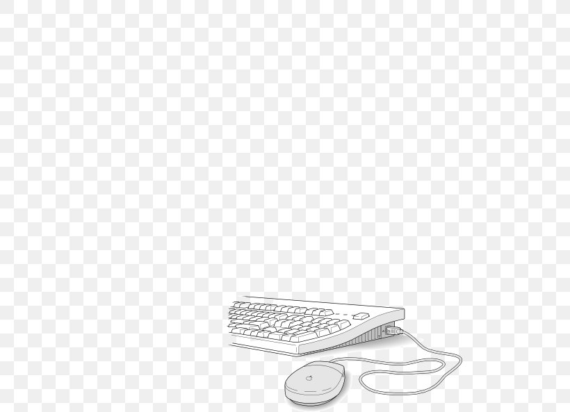 Computer Keyboard Computer Mouse Clip Art Apple Keyboard, PNG, 510x593px, Computer Keyboard, Apple, Apple Keyboard, Black And White, Computer Download Free