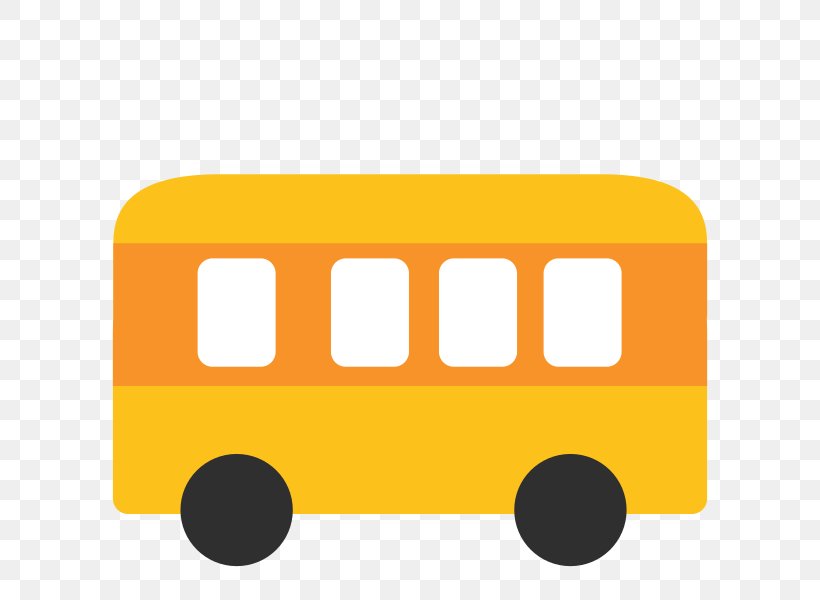 School Bus Clip Art: Transportation Emoji Train, PNG, 600x600px, Bus, Area, Bus Driver, Clip Art Transportation, Emoji Download Free