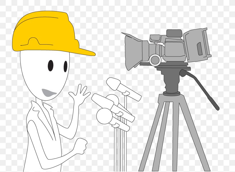 Technology Headgear Clip Art, PNG, 800x602px, Technology, Black And White, Camera, Camera Accessory, Cartoon Download Free