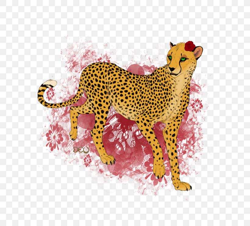 Cheetah Leopard Jaguar Cat Tiger, PNG, 740x740px, Cheetah, Animal, Animal Figure, Basabizitza, Big Cat Download Free