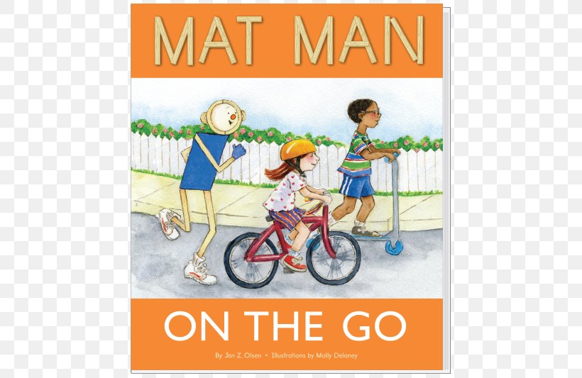Mat Man On The Go Book Get Set For School Handwriting Learning, PNG, 700x533px, Book, Advertising, Area, Bicycle, Bicycle Accessory Download Free