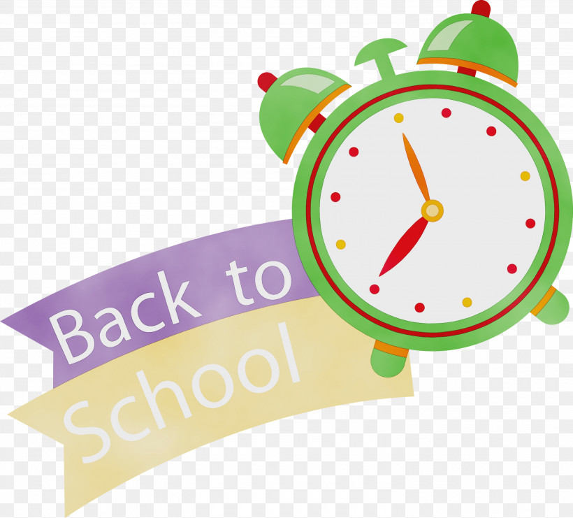 Alarm Clock Logo Line Meter Clock, PNG, 3000x2714px, Back To School, Alarm Clock, Alarm Device, Clock, Geometry Download Free