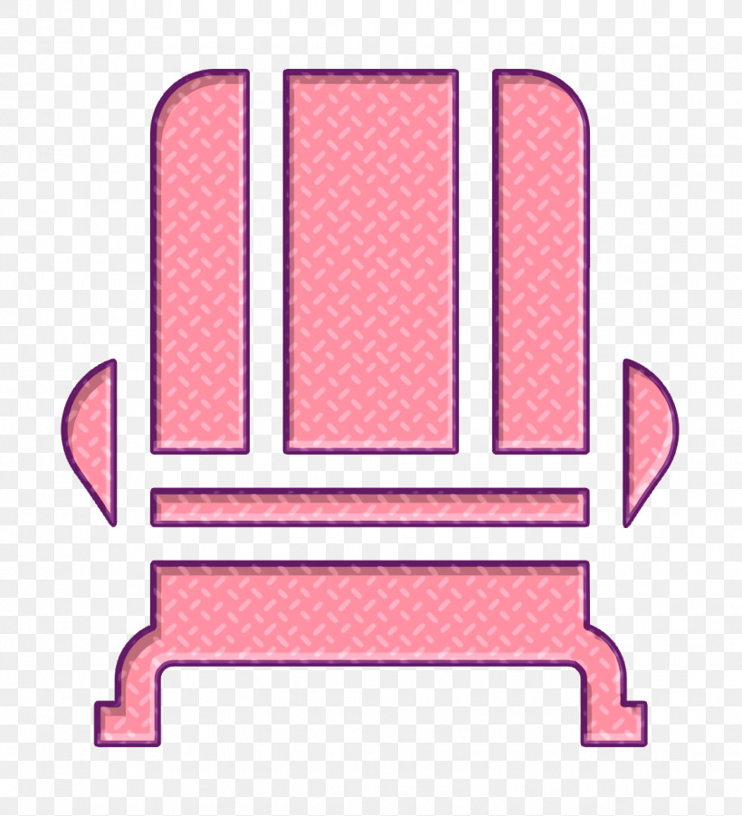 Armchair Icon Seat Icon Home Decoration Icon, PNG, 1132x1244px, Armchair Icon, Home Decoration Icon, Line, Pink, Seat Icon Download Free