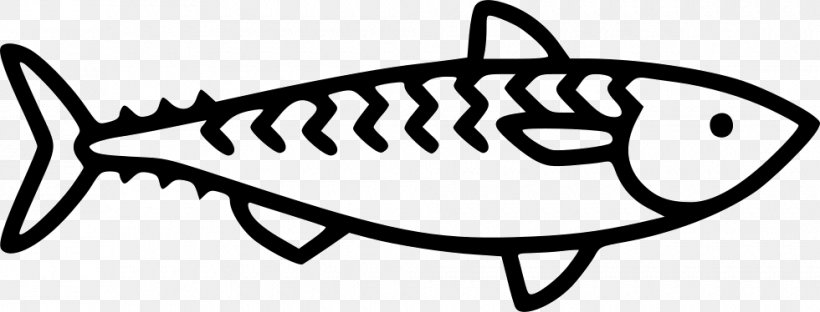 Fish Mackerel Menu Seafood Clip Art, PNG, 980x374px, Fish, Artwork, Black And White, Bream, Cod Download Free