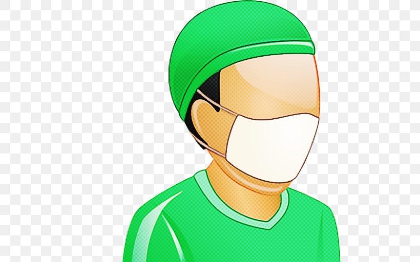 Green Head Yellow Helmet Headgear, PNG, 512x512px, Green, Cap, Head, Headgear, Helmet Download Free
