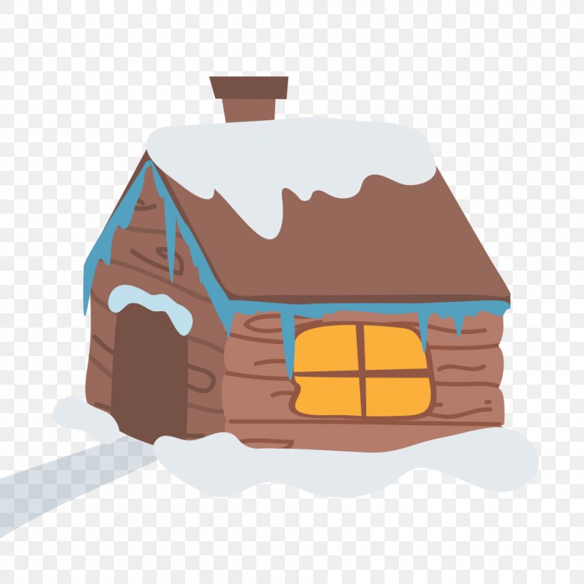House Design Illustration Snow, PNG, 1000x1000px, House, Animation, Cartoon, Comics, Designer Download Free