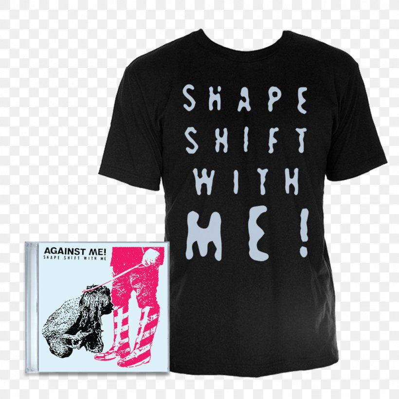 T-shirt Sleeve Shape Shift With Me Album, PNG, 1024x1024px, Tshirt, Active Shirt, Album, Black, Black M Download Free