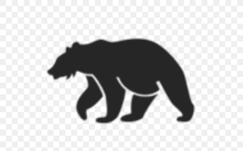 American Black Bear T-shirt Bull Grizzly Bear, PNG, 512x512px, Bear, American Black Bear, Black And White, Brown Bear, Bull Download Free