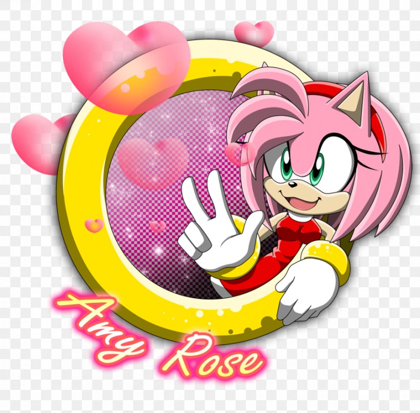 Amy Rose Rouge The Bat Hedgehog DeviantArt Character, PNG, 900x884px, Amy Rose, Art, Balloon, Cartoon, Character Download Free