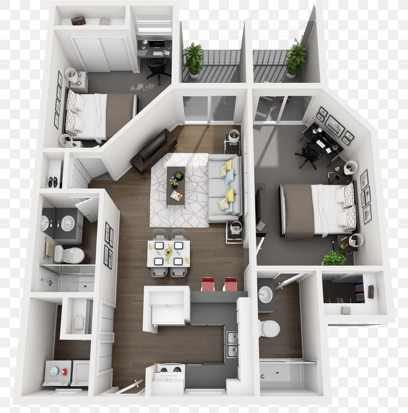 Floor Plan Apartment House Plan Bedroom, PNG, 772x832px, 3d Floor Plan, Floor Plan, Apartment, Bedroom, Building Download Free