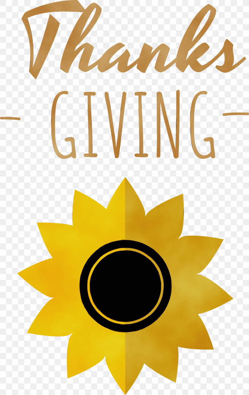 Logo Symbol Yellow Flower Meter, PNG, 1894x3000px, Thanks Giving, Autumn, Flower, Harvest, Logo Download Free