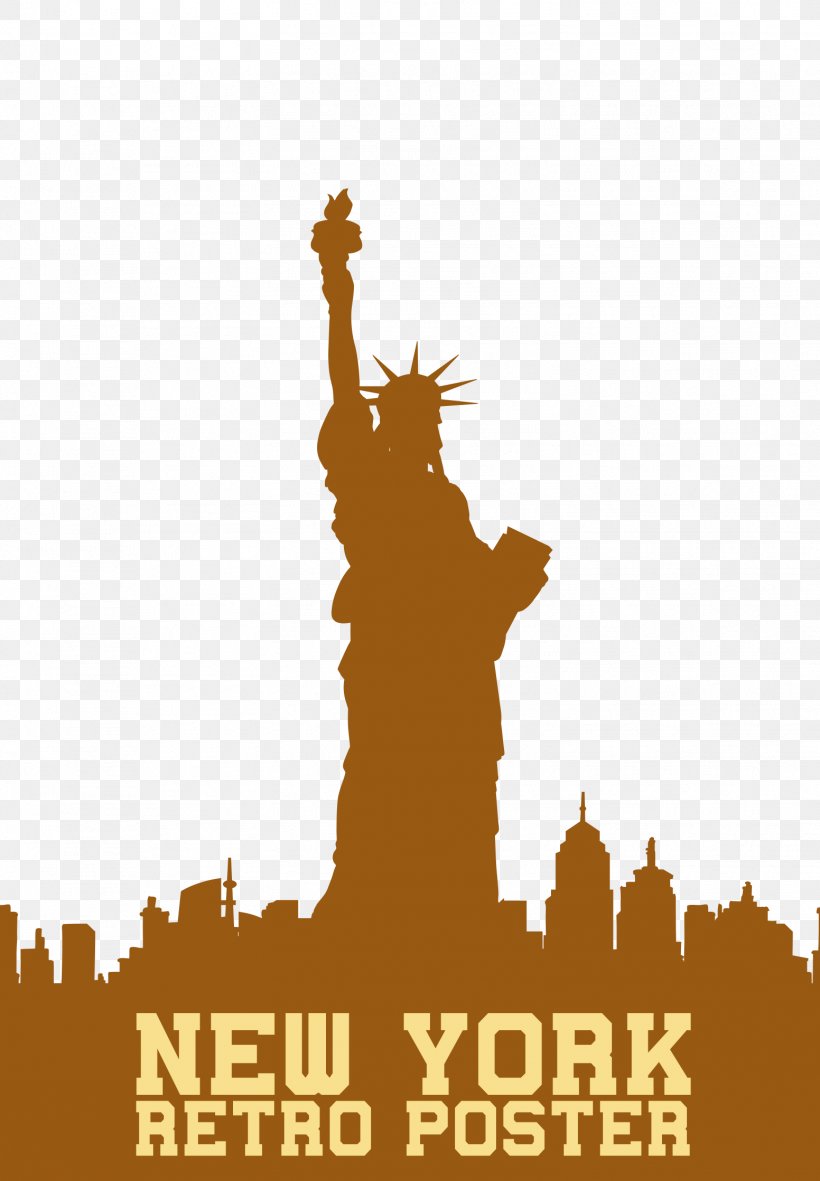 Statue Of Liberty Painting Skyline, PNG, 1552x2237px, Statue Of Liberty, Allposterscom, Brand, Cartoon, Drawing Download Free