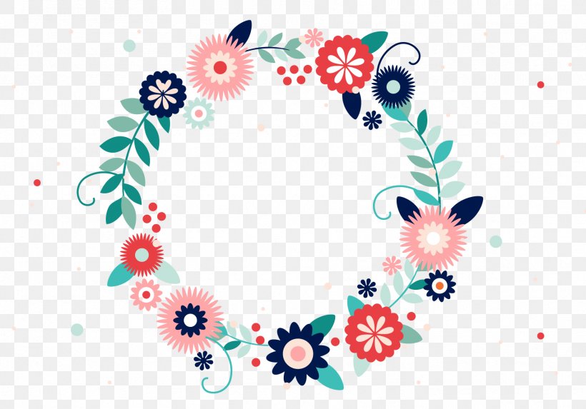 Typography Flower Wreath, PNG, 1766x1235px, Flower, Art, Drawing, Floral Design, Illustrator Download Free