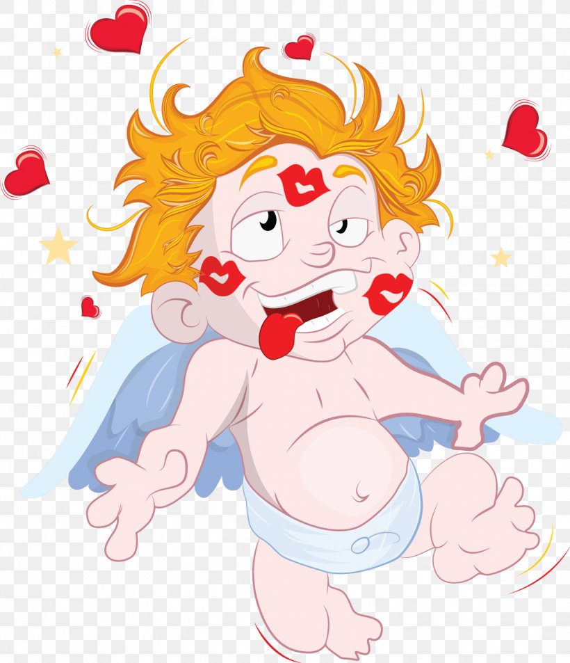 Valentine's Day Cupid Clip Art, PNG, 1531x1781px, Watercolor, Cartoon, Flower, Frame, Heart Download Free