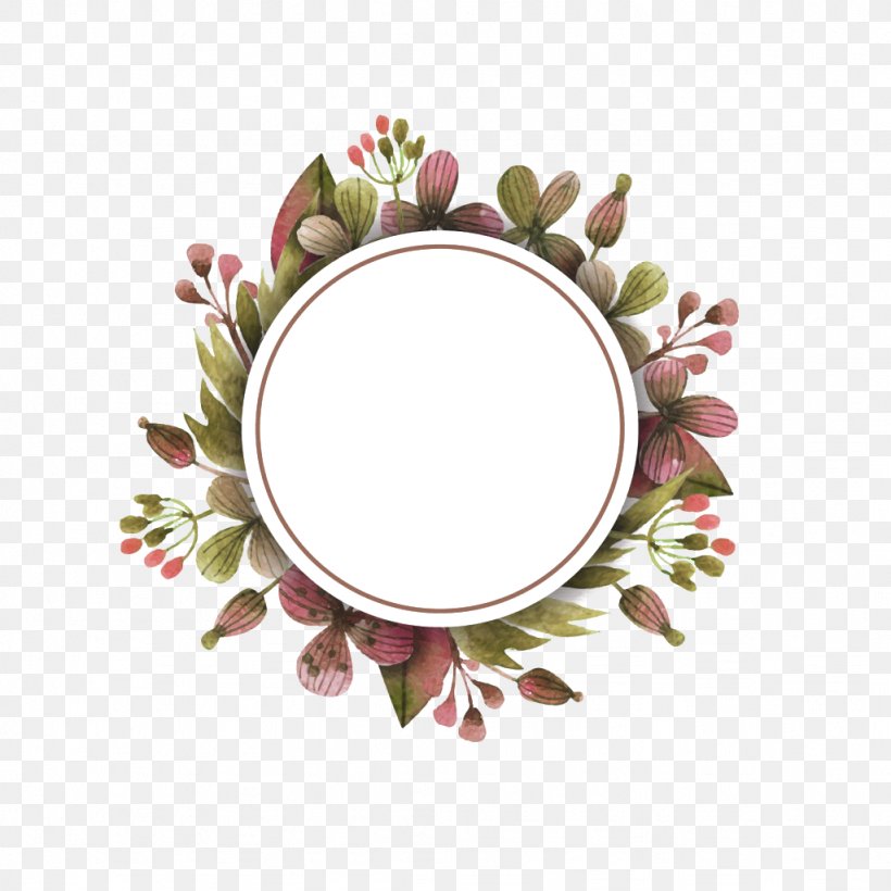 Green Simple Grass Ring Border Texture, PNG, 1024x1024px, Flower, Clothing, Cut Flowers, Dishware, Etsy Download Free
