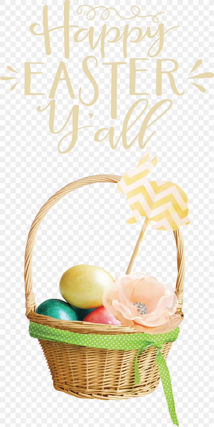 Happy Easter Easter Sunday Easter, PNG, 1505x3000px, Happy Easter, Basket, Easter, Easter Basket, Easter Egg Download Free
