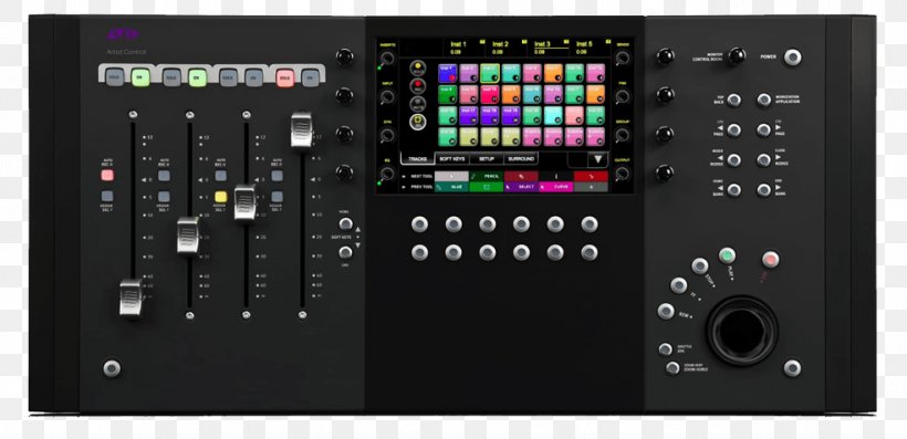 Audio Control Surface Audio Mixing Avid Pro Tools Digital Audio Workstation, PNG, 985x478px, Watercolor, Cartoon, Flower, Frame, Heart Download Free