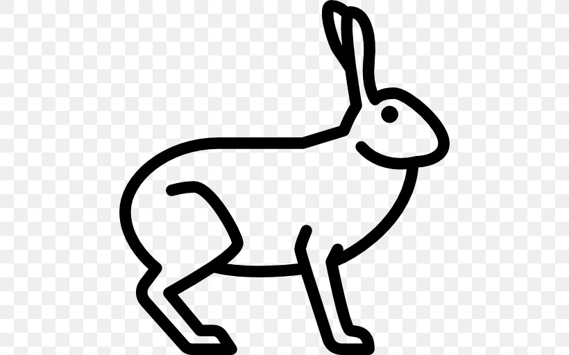 Hare Clip Art, PNG, 512x512px, Hare, Animal, Area, Black, Black And White Download Free