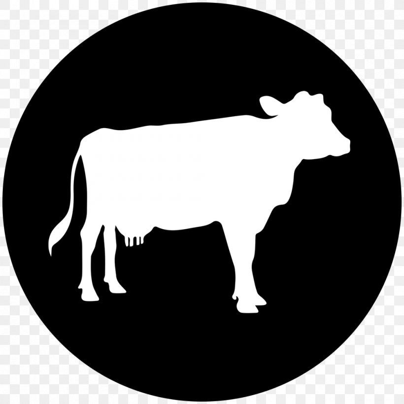 Logo Macintosh Social Media Desktop Wallpaper, PNG, 1000x1000px, Logo, Black, Black And White, Cattle Like Mammal, Cow Goat Family Download Free