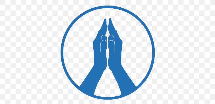 Praying Hands Prayer Symbol Hamsa Clip Art, PNG, 393x397px, Praying Hands, Area, Blue, Brand, Christian Church Download Free