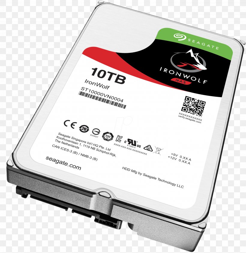 Seagate IronWolf HDD Hard Drives Network Storage Systems Serial ATA Seagate IronWolf Pro ST2000NE0025 Internal Hard Drive SATA 6Gb/s 128 MB 3.5