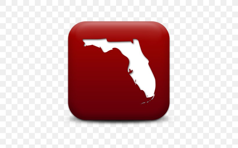 Florida Download, PNG, 512x512px, Florida, Button, Company, Red, United States Download Free