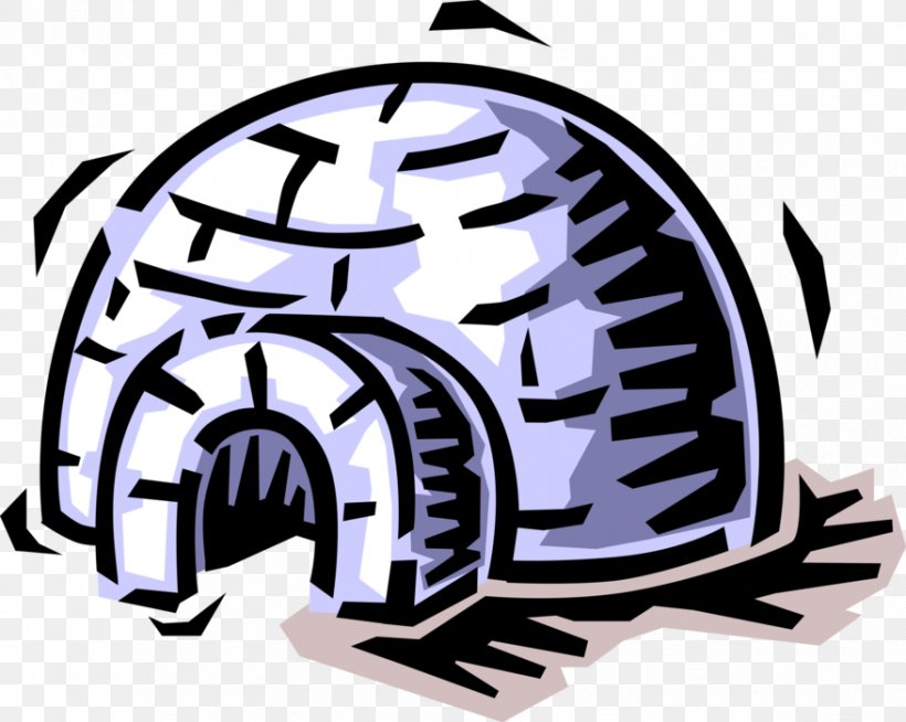 Igloo Royalty-free House Clip Art, PNG, 877x700px, Igloo, Alaska, Automotive Tire, Black And White, Brand Download Free