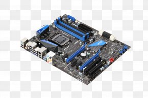Power Socket - Intel P67 Motherboard LGA 1155 MSI PNG