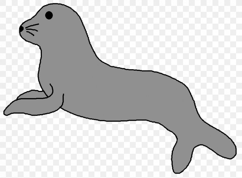 Free Sea Lion Pinniped Clip Art, PNG, 862x633px, Free, Animal Figure, Black And White, Carnivoran, Dog Like Mammal Download Free