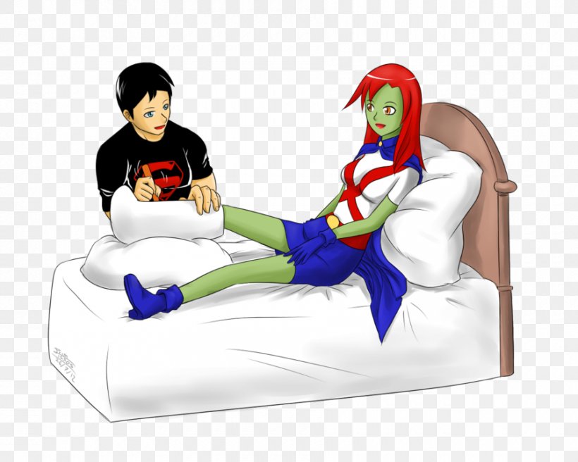 young justice miss martian and superboy break up