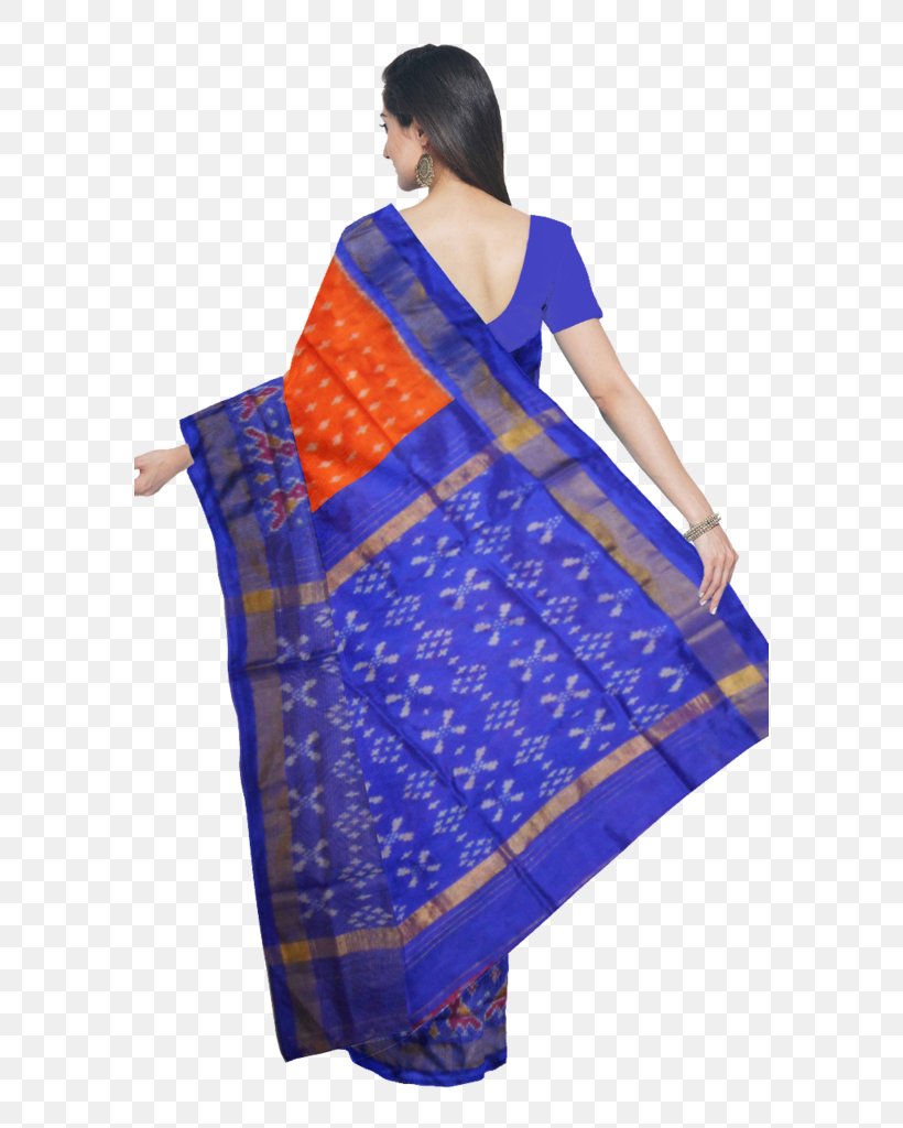 Pochampally Saree Silk Sari Ikat Textile, PNG, 576x1024px, Pochampally Saree, Blue, Cobalt Blue, Electric Blue, Handloom Saree Download Free