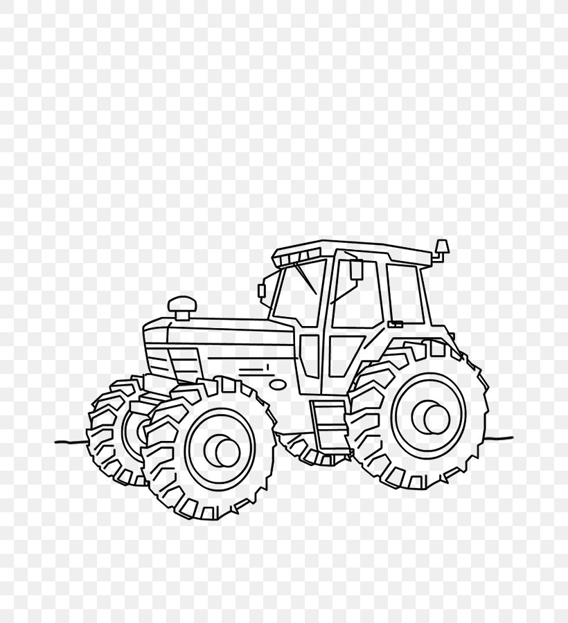 Car Tractor Fordson Kleurplaat Drawing, PNG, 700x900px, Car, Area, Auto Part, Automotive Design, Black And White Download Free