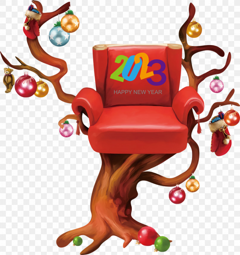 New Year, PNG, 6276x6668px, Table, Armchair, Bauble, Cartoon, Chair Download Free
