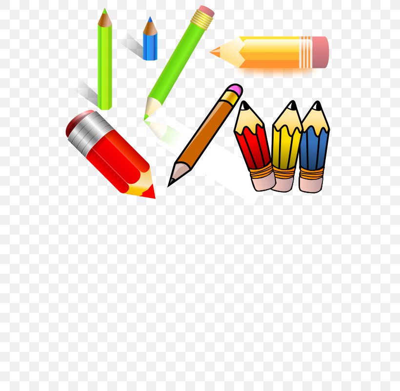 Colored Pencil Drawing Clip Art, PNG, 566x800px, Colored Pencil, Color, Coloring Book, Drawing, Office Supplies Download Free