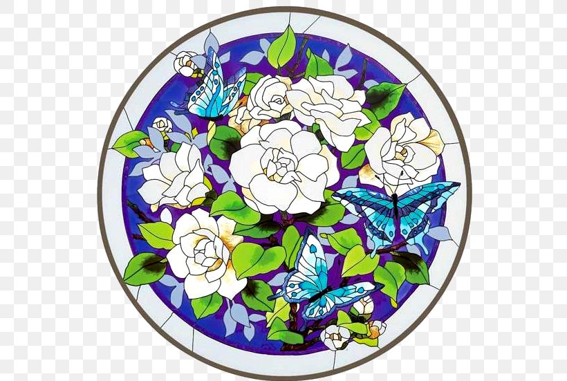Stained Glass Drawing Paint, PNG, 559x551px, Stained Glass, Art, Cut Flowers, Decorative Arts, Drawing Download Free
