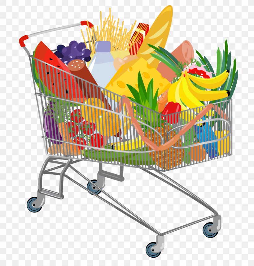 Supermarket Shopping Cart Euclidean Vector, PNG, 1216x1275px, Grocery Store, Cart, Product, Self Service, Shopping Download Free