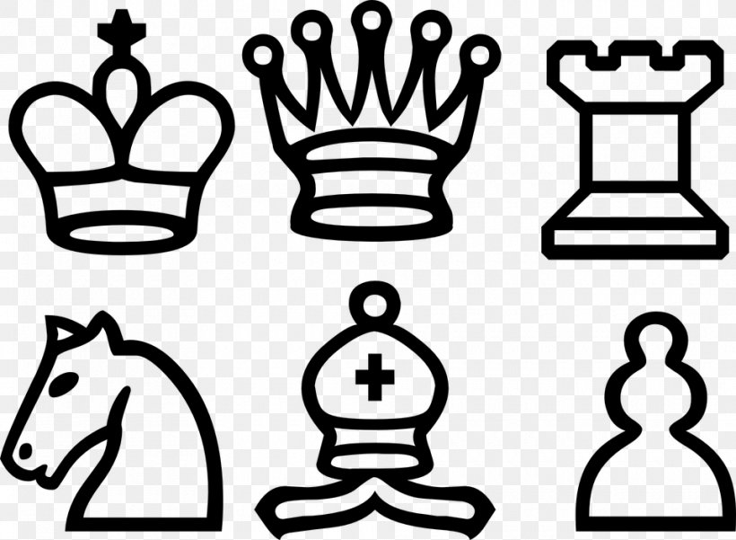 Chess Piece Knight King Clip Art, PNG, 960x704px, Chess, Area, Bishop, Black And White, Chess Piece Download Free