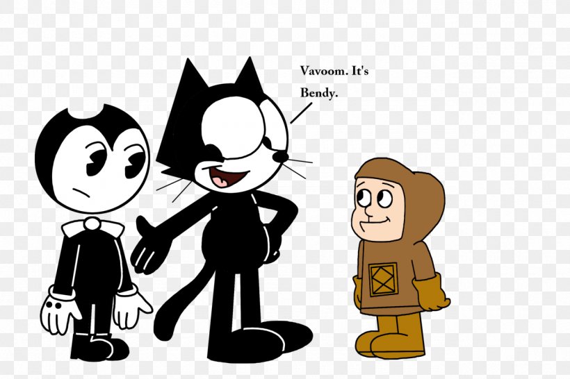 Felix The Cat Bendy And The Ink Machine YouTube Cartoon, PNG, 1280x853px, Felix The Cat, Animation, Art, Bendy And The Ink Machine, Cartoon Download Free