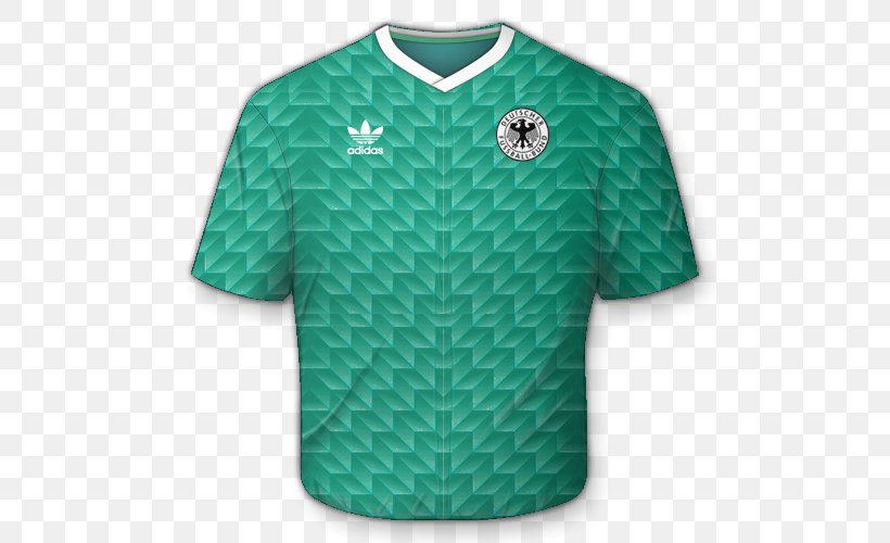 Jersey T-shirt Throwback Uniform Kit, PNG, 500x500px, Jersey, Active Shirt, Germany, Green, Internet Forum Download Free