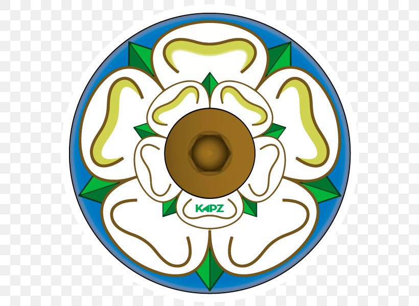 Flags And Symbols Of Yorkshire White Rose Of York Sticker, PNG, 600x600px, York, Area, Ball, Decal, Flag Download Free