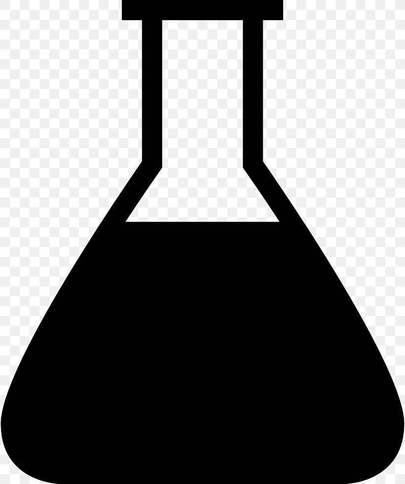 Laboratory Flasks Erlenmeyer Flask Clip Art, PNG, 818x980px, Laboratory Flasks, Black, Black And White, Chemistry, Erlenmeyer Flask Download Free
