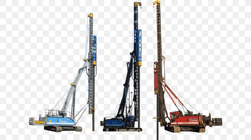 Pile Driver Deep Foundation Architectural Engineering Machine Force Pile And Foundations Inc., PNG, 632x458px, Pile Driver, Architectural Engineering, Building, Caterpillar Inc, Construction Equipment Download Free