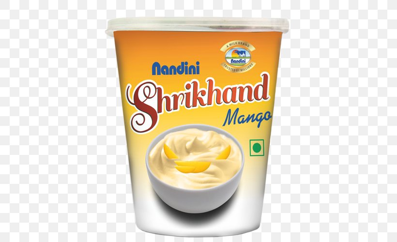 Shrikhand Milk Lassi Crème Fraîche Cream, PNG, 600x500px, Shrikhand, Cardamom, Cream, Cup, Curd Download Free